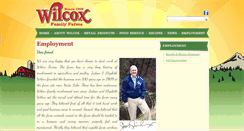 Desktop Screenshot of employment.wilcoxfarms.com